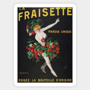 Vintage Advertising - La Fraisette Sticker